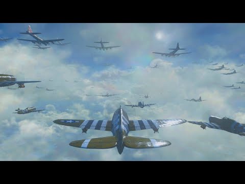 Incredibly Beautiful Air Combat in Call of Duty WW2