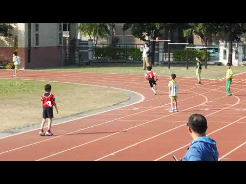 2023-12-07,400公尺接力男生組(第一跑道 紅色背心) - YouTube