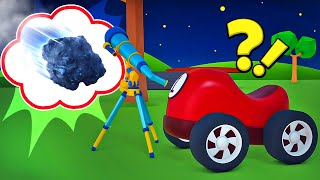 ¡Los coches aprenden a utilizar un telescopio y ven un meteorito!