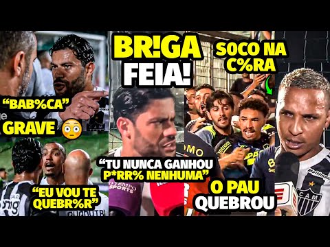 A BR!GA AGRESSlVA DE HULK QUE PARTlU PRA ClMA DE LUIS HENRIQUE COM $0C0 NO VESTIÁRIO APÓS TRETA FEIA