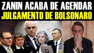 ZANIN ACABA DE AGENDAR JULGAMENTO DE BOLSONARO