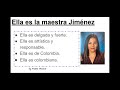 Exploring Verbo SER and Adjectives in Spanish