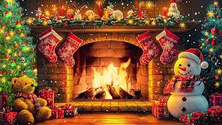 Bing Crosby, Frank Sinatra, Dean Martin, Nat King Cole 🎄The Best Old Christmas Songs with Fireplace