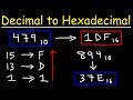 Hexadecimal Number System Concepts