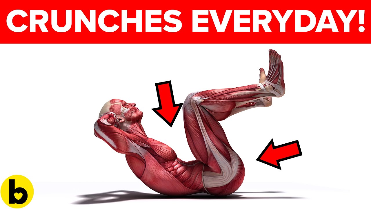 Do Crunches Everyday and see what happens to your Body