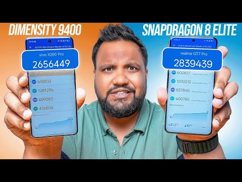 Snapdragon 8 Elite vs Dimensity 9400 Performance & Gaming Tested ft. Realme GT 7 Pro