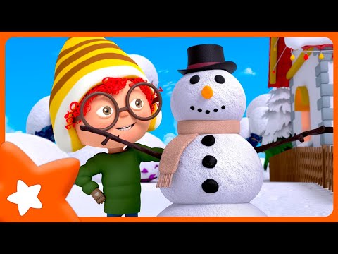 Canción del Muñeco de Nieve ☃️ Dibujos Animados 🎅Canciones Infantiles - HeyKids | El Reino Infantil