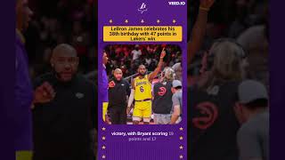 NBA World Reacts to LeBron James’s Huge Birthday Performance