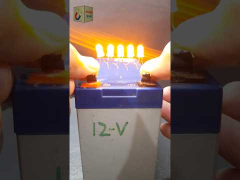 What will Happened when we Connect LEDs in Series | LEDs in Series #shorts