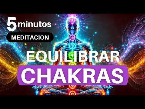 ❤️ Meditación CORTA para ACTIVAR los 7 CHAKRAS ✨ | Meditacion Express