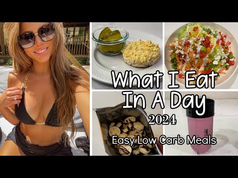 What I Eat In A Day 2024 | Easy Low Carb Meals | Taylor Bee