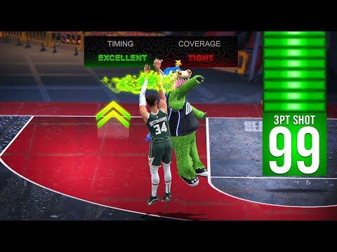 I Made A Catfish Giannis Build But He's Actually A SHARPSHOOTER...