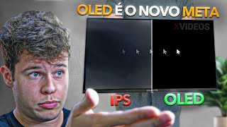 OLED vs IPS vs TN vs VA pra jogar e trabalhar