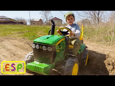 🚜 Leo Conduce el Tractor y Se Atasca en el Lodo 🛑 | Canción Infantil Divertida 🎵