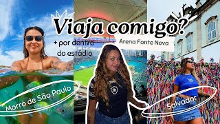 VLOG BAHIA com Gabriela Villela: MORRO DE SÃO PAULO, NETO EXPULSO E DERROTA DO BOTAFOGO