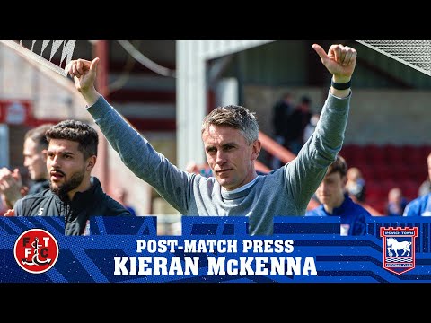 KIERAN McKENNA POST FLEETWOOD