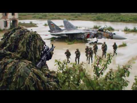 DIRECT HIT! Sneaky Ukrainian Sniper Hiding in Bushes Destroys Russian Patrol in Forest