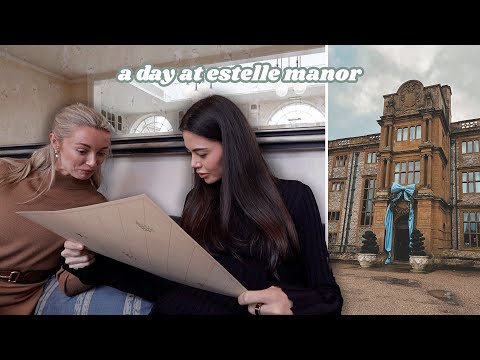 LEAVING LONDON to visit ESTELLE MANOR in Oxfordshire 🥹 at Christmas time 🎄 Vlogmas