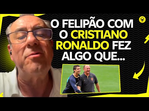 A RELAÇÃO DE FELIPÃO COM CRISTIANO RONALDO