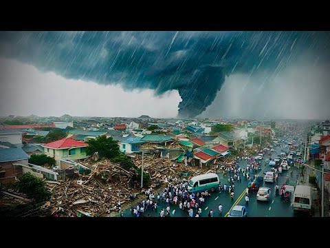 Incredible Moments Caught on Camera - Super Typhoon Yagi Makes Landfall in Vietnam