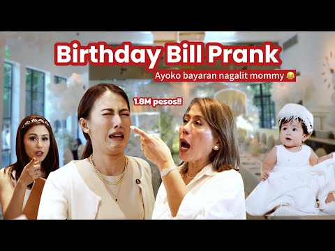 Birthday Bill Prank kay Mommy Pinty by Alex Gonzaga