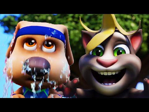 Talking Tom 😼トーキング・トムの夏の大冒険！Summer Fun Adventures!⭐ アニメ短編 | Super Toons TV アニメ
