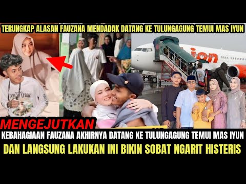 Momen Haru🔴 Kebahagiaan Fauzana Akhirnya Bertemu Mas Iyun Sang Kekasih Di Tulungagung Hari Ini