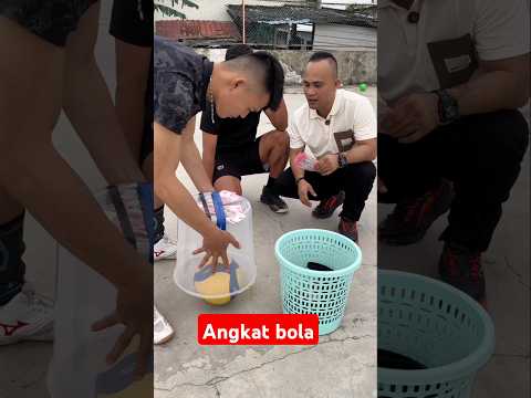 Pindahkan bola ke dalam keranjang mulut toplesnya tetap dibawah #berpikirsecaralogika #masterlogika