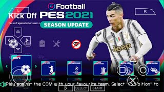 eFOOTBALL PES 2021 PPSSPP CAMERA PS5 REMASTERED ENGLISH VERSION ANDROID OFFLINE BEST GRAPHICS