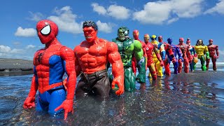 AVENGERS SUPERHERO STORY, MARVEL SPIDER-MAN VS IRONMAN, HULK VS CAPTAIN AMERICA VS THANOS FULL MOVIE