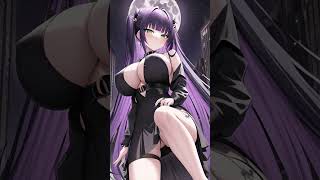 AI Anime Goth Girls 5 #shorts  #shortvideo  #short