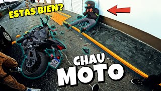 ASÍ CHOCÓ MI AMIGO y destrozo la moto🤕 / Observaciones Diarias 243