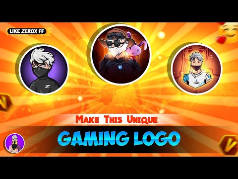 Make This Amazing Gaming Logo In Android 🔥 | Zerox FF Cartoon Logo Tutorial | In PSCC | In Pixellab