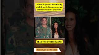 Brad Pitt Turns Heads With Shocking Camouflage Look Beside Ines de Ramon