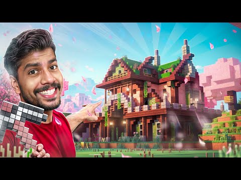 I BUILT MY FIRST HOUSE IN MINECRAFT 🔨😂!! Minecraft (Part 3)