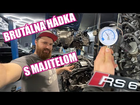Vybrali sme motor z  Audi RS6 C7 aby sme našli chybu, majiteľ na nás nakričal že sme ho OKLAMALI !