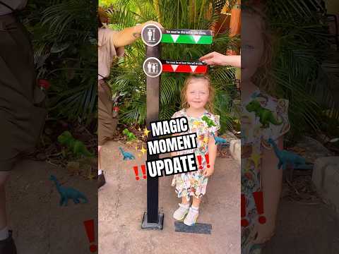 When she’s ready then I’m ready. And not a moment sooner. #magicmoment #jurassicpark #universal