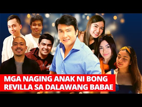 MGA NAGING ANAK NI BONG REVILLA SA DALAWANG BABAE