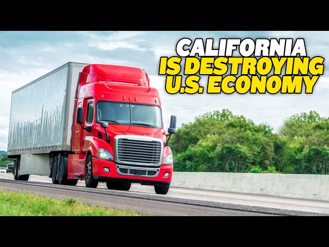 California is About to Blow Up The ENTIRE US Economy with New Trucking Regulations