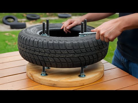 Stop wasting hundreds of dollars! Just from old tyres, you'll be surprised at the results