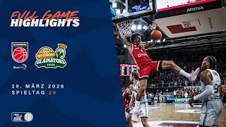 BMA365 Bamberg Baskets vs. VET-CONCEPT Gladiators Trier - Full Game Highlights - Spieltag 26, 25/26