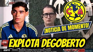 DAGOBERTO ESPINOZA ROMPE EL SILENCIO EN EL AMERICA DESPUES DE ROMPERSE ANUNCIAN NOTICIA IMPORTANTE