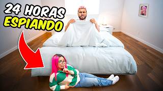 24 HORAS ESPIANDO A MIS PAPÁS😨| Susy Mouriz