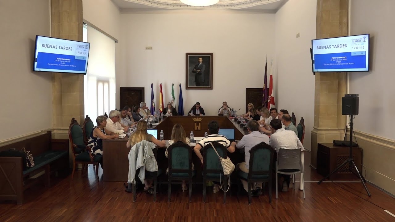 Pleno Ordinario Ayto. Baeza · 29.5.2025