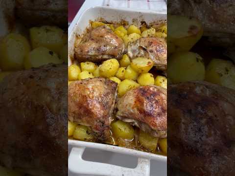 Pollo al horno con especias