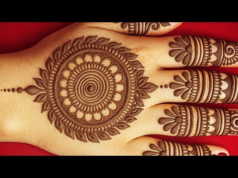 New Simple Mehndi Design Back Hand | Mehandi | Full Hand Mehndi Design | Mehandi Ka Design | Mehndi