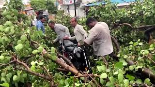 YouTube video thumbnail: Deadly Storm Tears Through India's Most Populous State