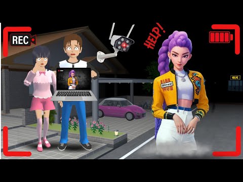 YUTA MIO PANIK CCTV MEREKAM KPOP DEMON HUNTERS | SAKURA SCHOOL SIMULATOR