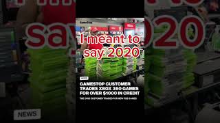 GameStop Customer Traded Xbox 360 Games For Over $1,000 In Store Credit WTF Rant