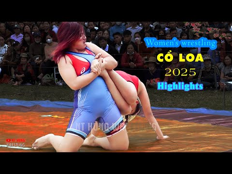 Vật Nữ CỔ LOA 2025.. phần 2. women wrestling . BEST Highlights - Part 2